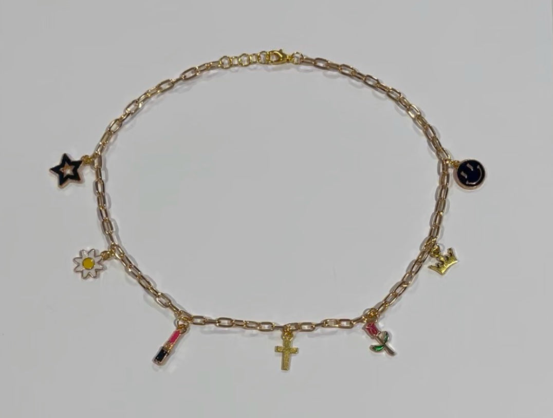fearfully and wonderfully made charm necklace