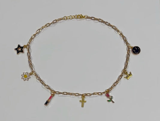 fearfully and wonderfully made charm necklace