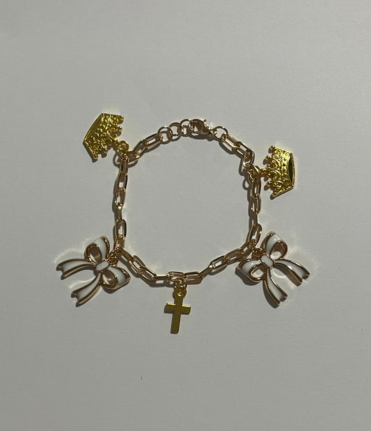 daughter of the King charm bracelet